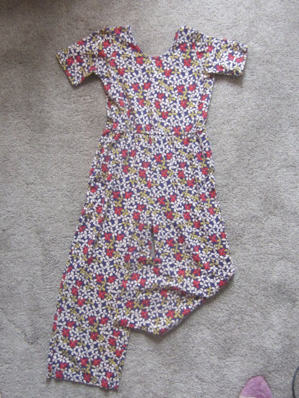 Alice + Ames Romper Jumpsuit Floral Print Size 10